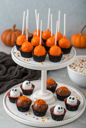 Halloween Cake Pops Recipe