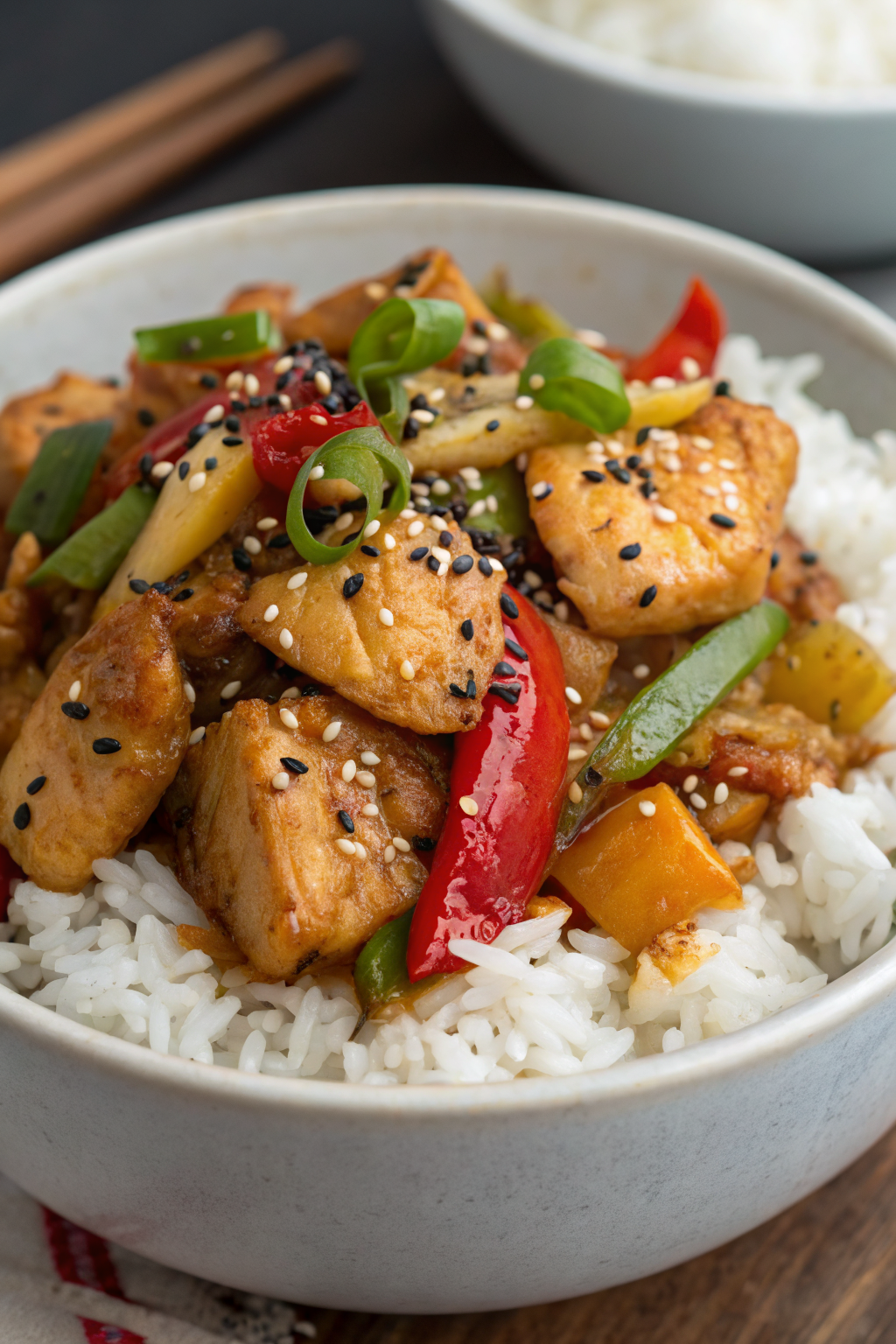 Honey Garlic Chicken Stir-Fry Recipe