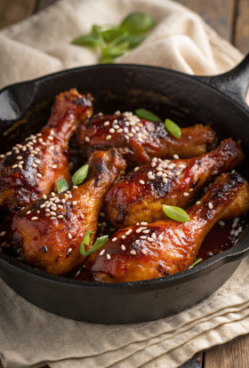 Honey Soy Chicken Thighs Recipe