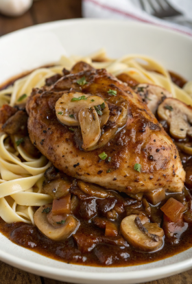 Juicy Chicken Marsala Recipe