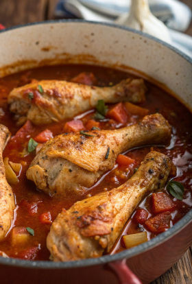 Korean Braised Spicy Chicken (Dak Doritang) Recipe