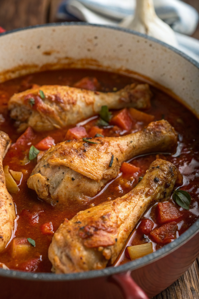 Korean Braised Spicy Chicken (Dak Doritang) Recipe