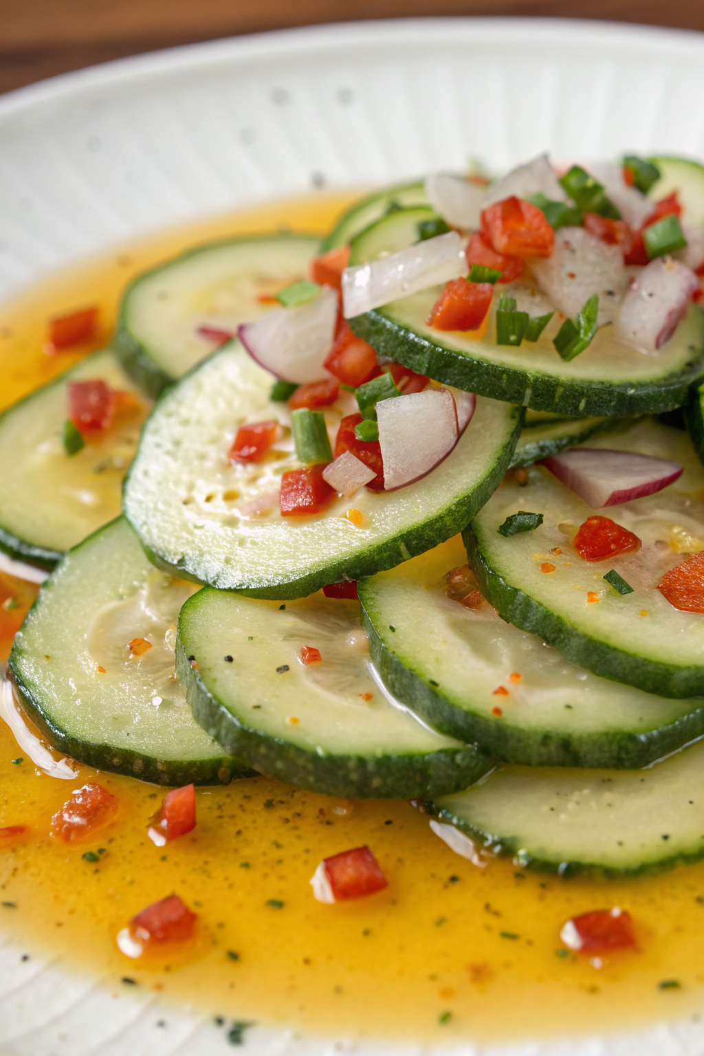 Mexican-style cucumbers Recipe