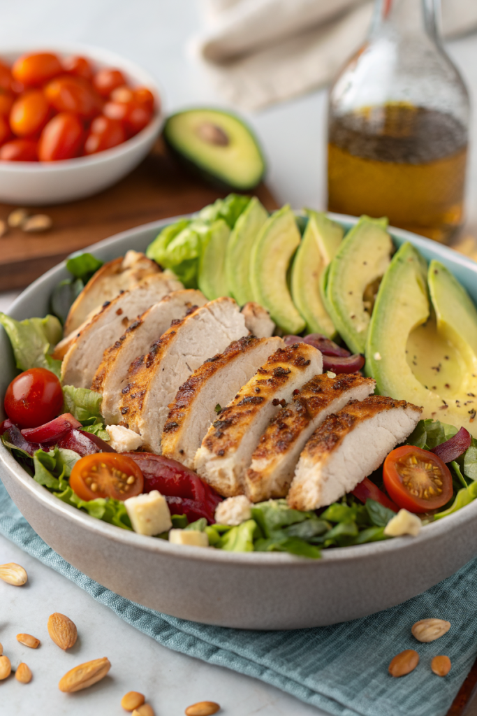 Paleo Grilled Chicken Cobb Salad