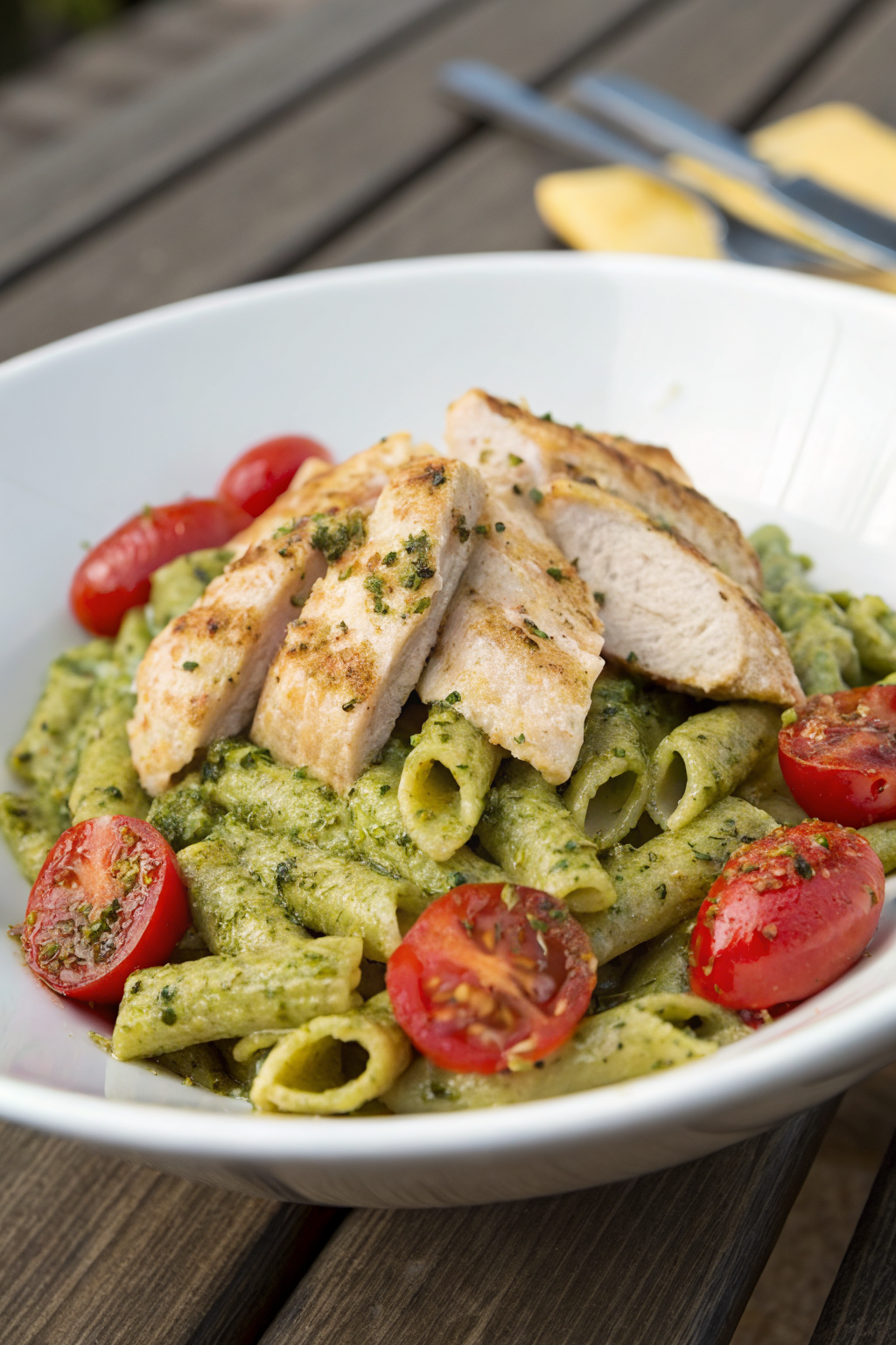 Pesto Chicken Pasta Recipe