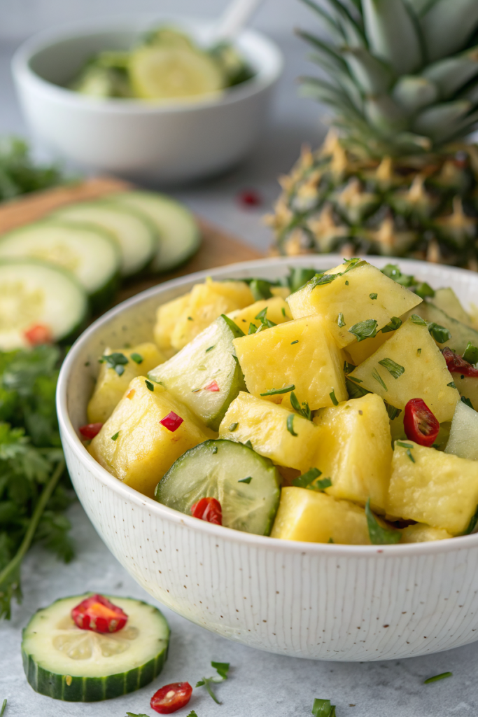 Pineapple Cucumber Salad Recipe