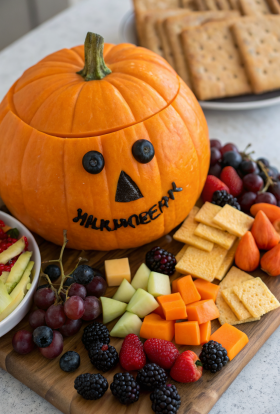 Pumpkin Snack Board