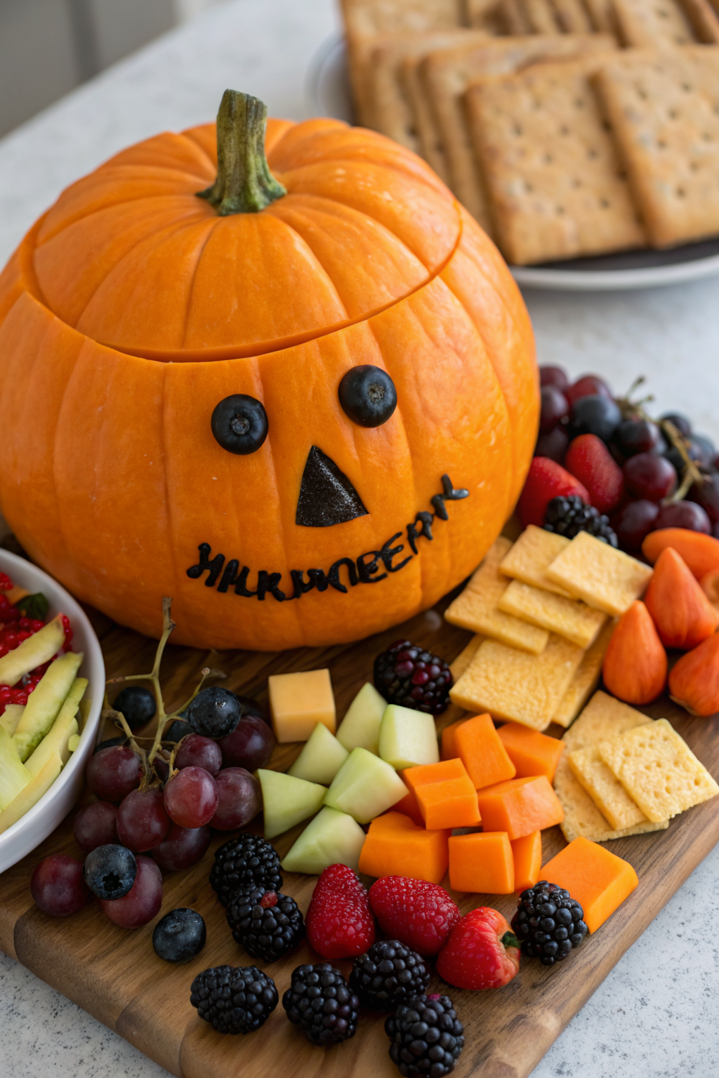 Pumpkin Snack Board