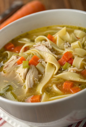 Rotisserie Chicken Noodle Soup Recipe