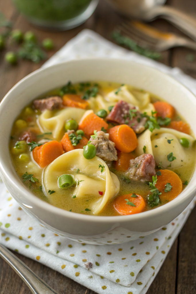 Sausage Tortellini Soup with Spinach Recipe