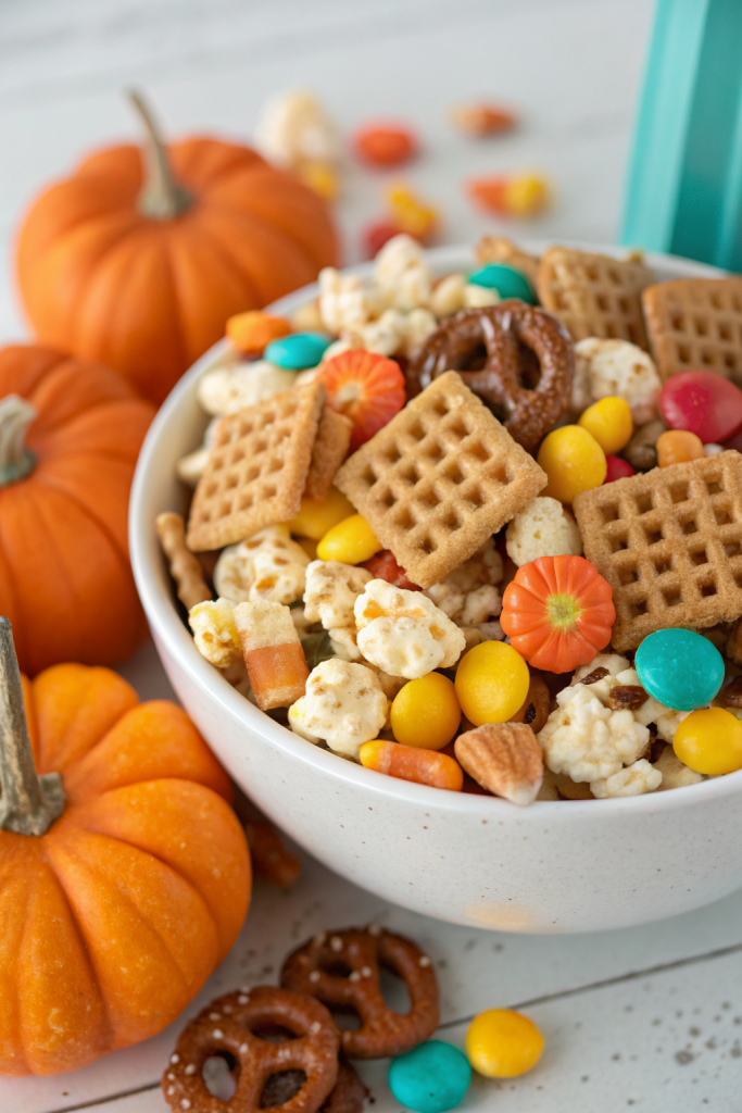 Scarecrow Crunch Snack Mix Recipe