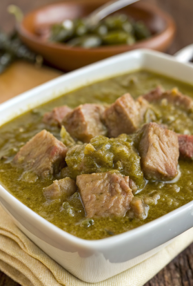 Slow Cooker Hatch Green Chile Verde Recipe