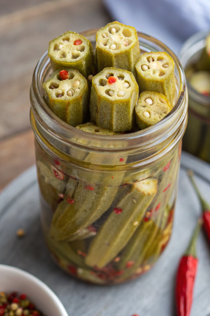 Spicy Pickled Okra Recipe