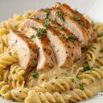 White Cheddar Chicken Pasta Recipe
