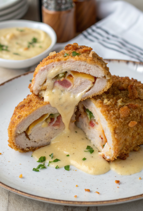 Baked Chicken Cordon Bleu Recipe