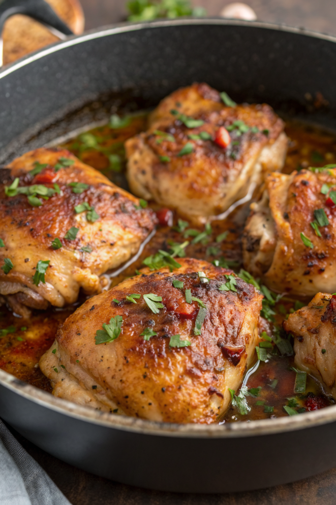 Baked Italian Chicken Thighs Recipe