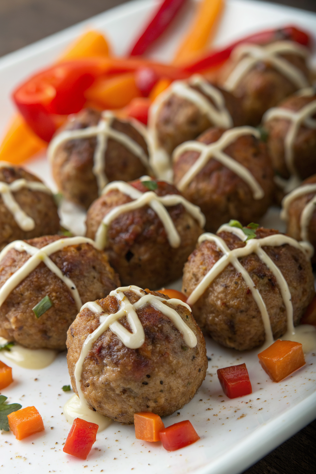 Buffalo Chicken Meatballs Recipe