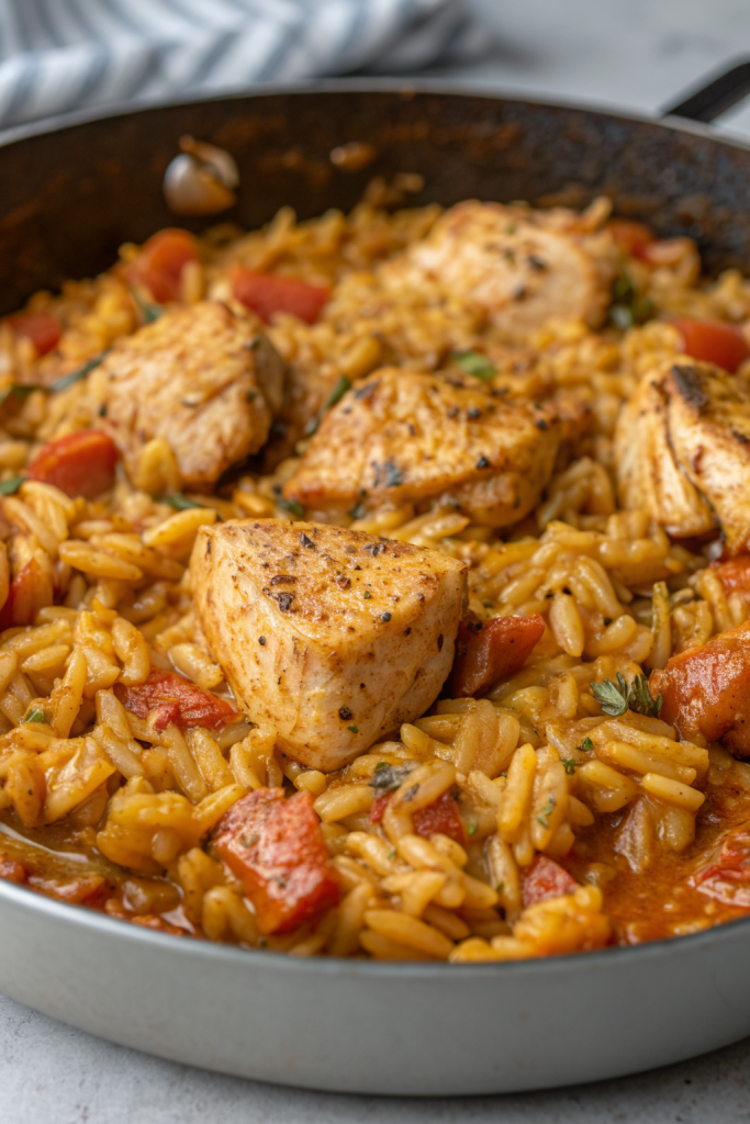 Cajun Chicken Orzo Recipe