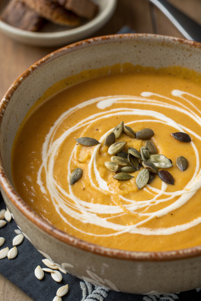 Coconut Curry Pumpkin Soup Recipe