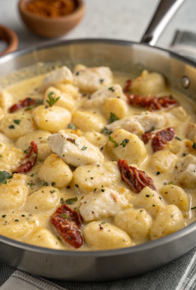 Creamy Chicken Gnocchi Recipe