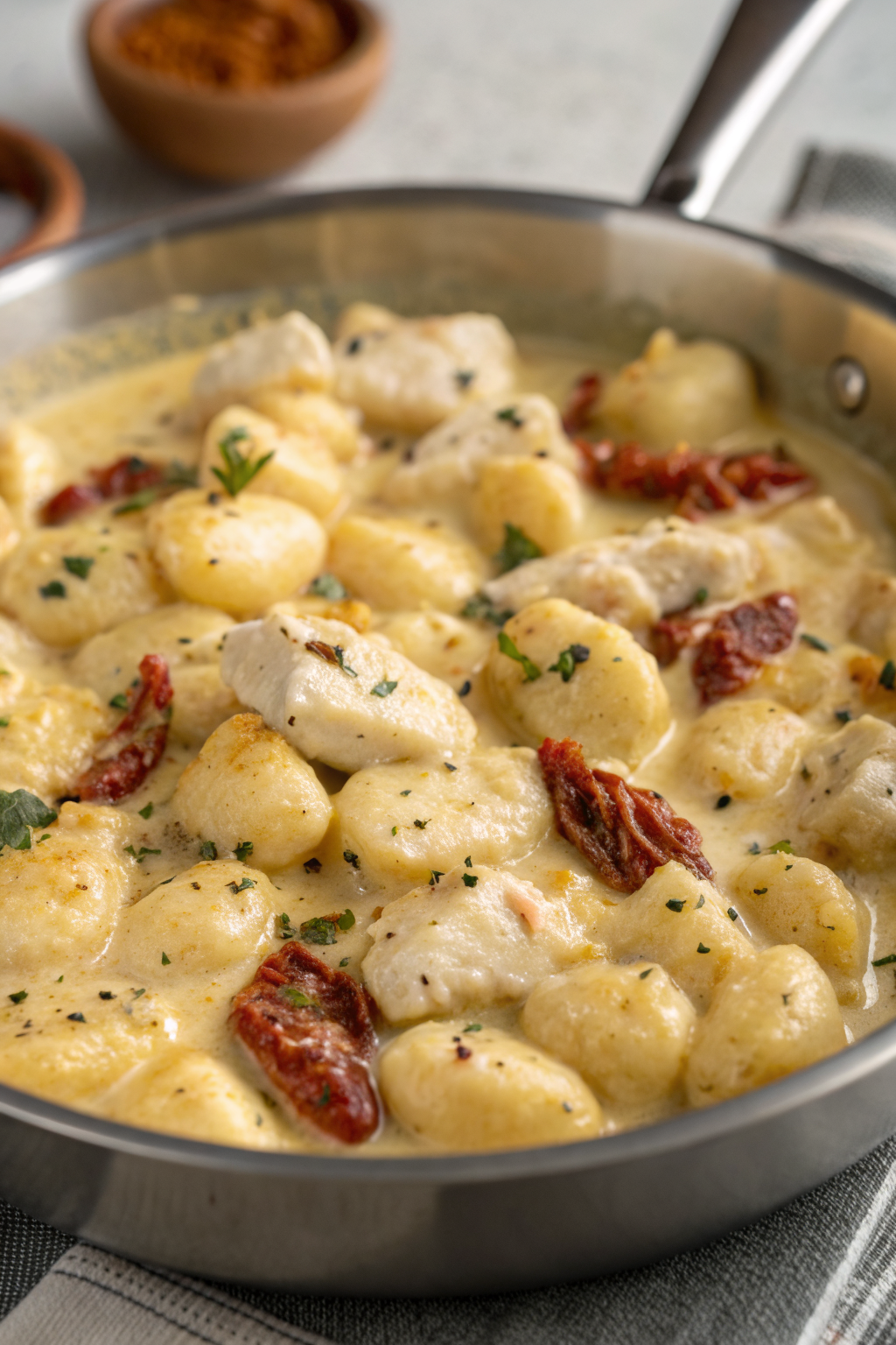 Creamy Chicken Gnocchi Recipe