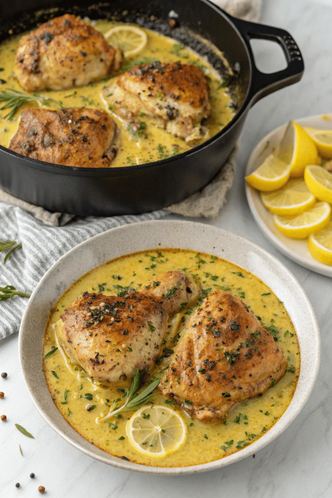Creamy Lemon Butter Chicken Recipe