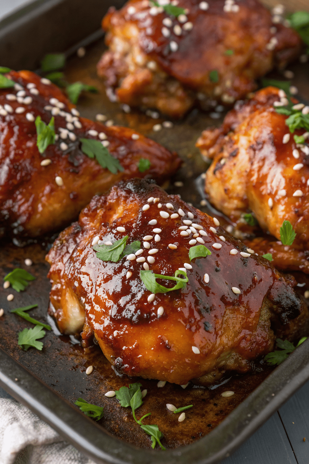 Crispy Hoisin Chicken Thighs Recipe