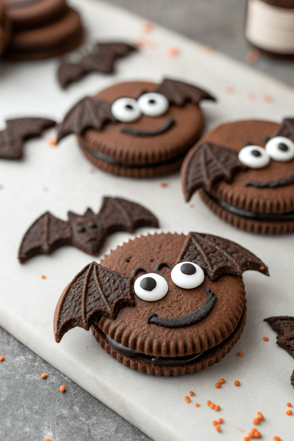 Cute Bat Oreos Recipe