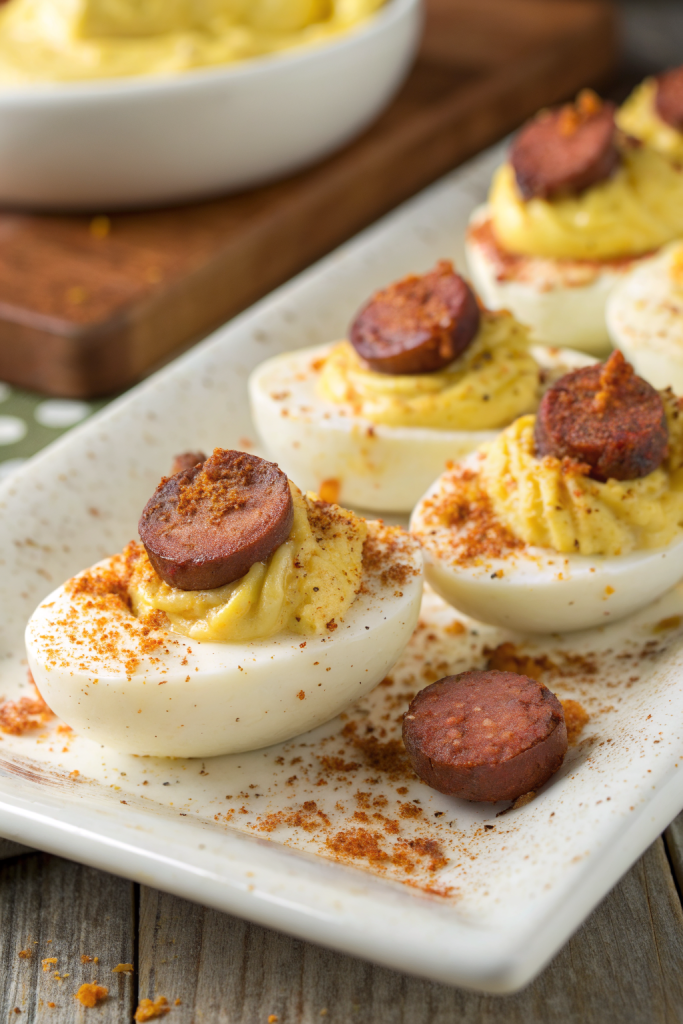 Deviled Eggs Hot Dogs Recipe