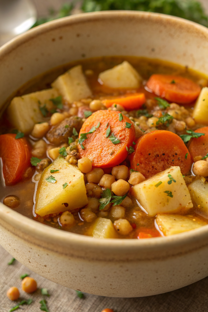 Easy Lentil Potato Soup Recipe