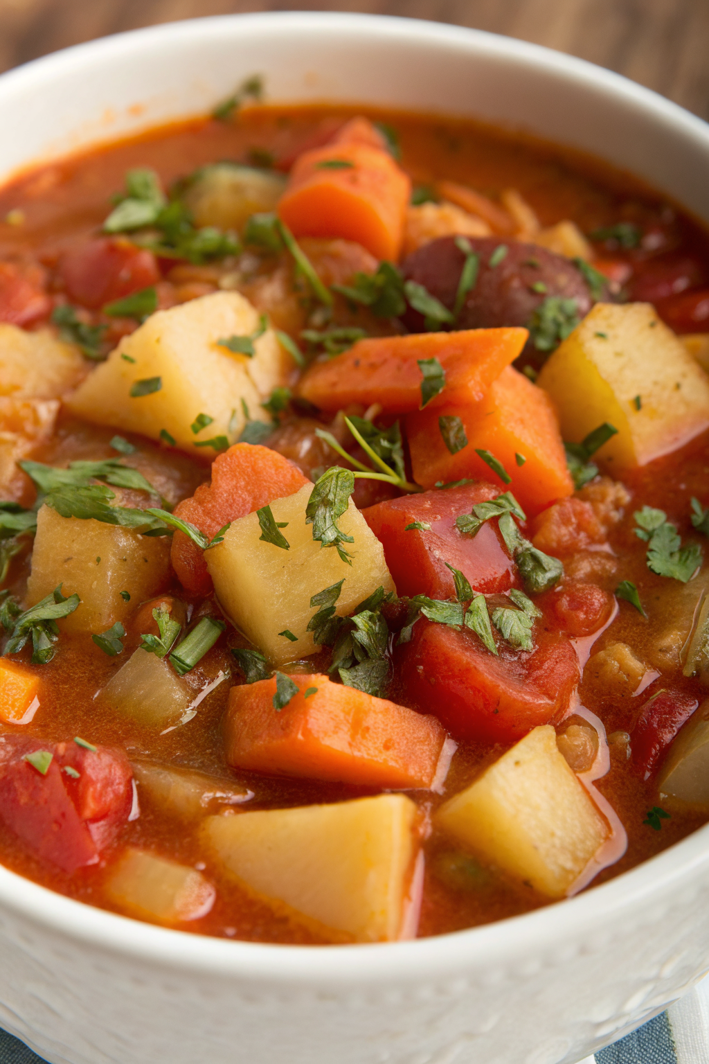 Fall Harvest Vegetable Soup Recipe