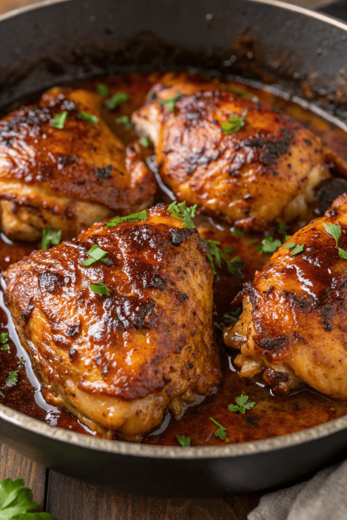 Honey Soy Chicken Thighs Recipe