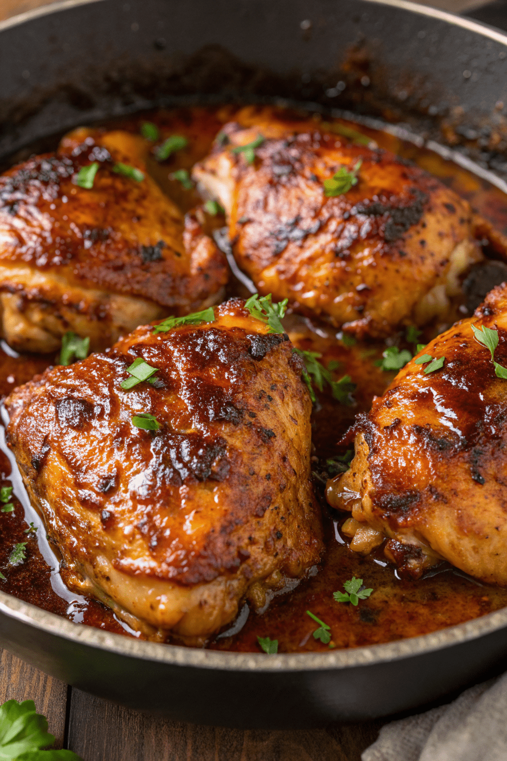 Honey Soy Chicken Thighs Recipe