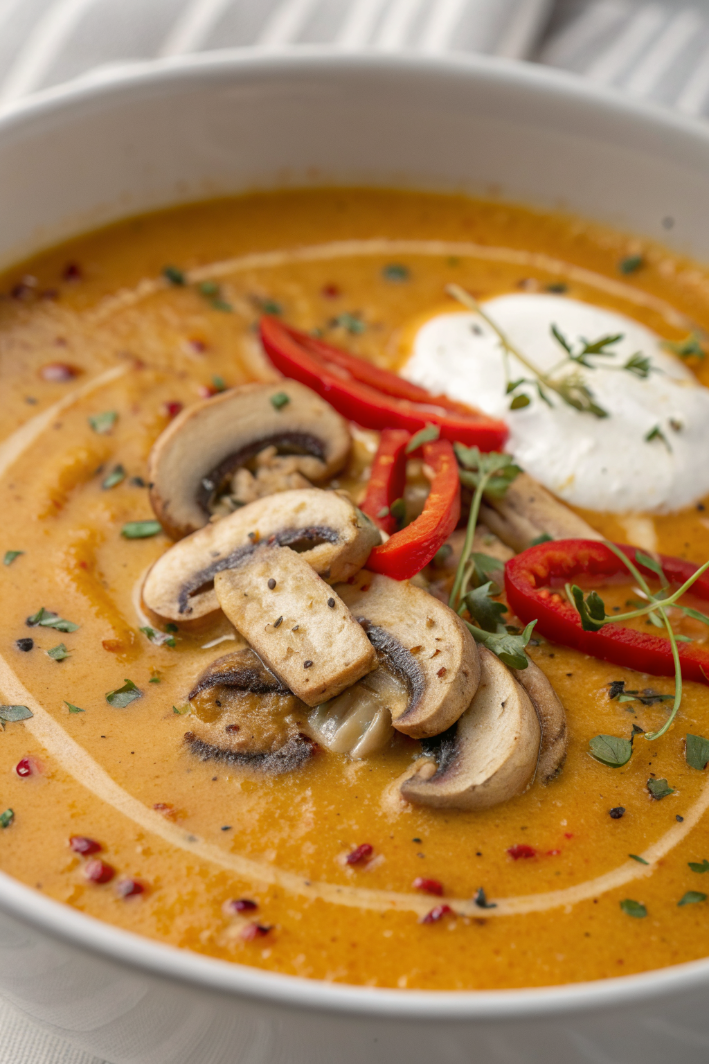 Hungarian Mushroom Soup Recipe