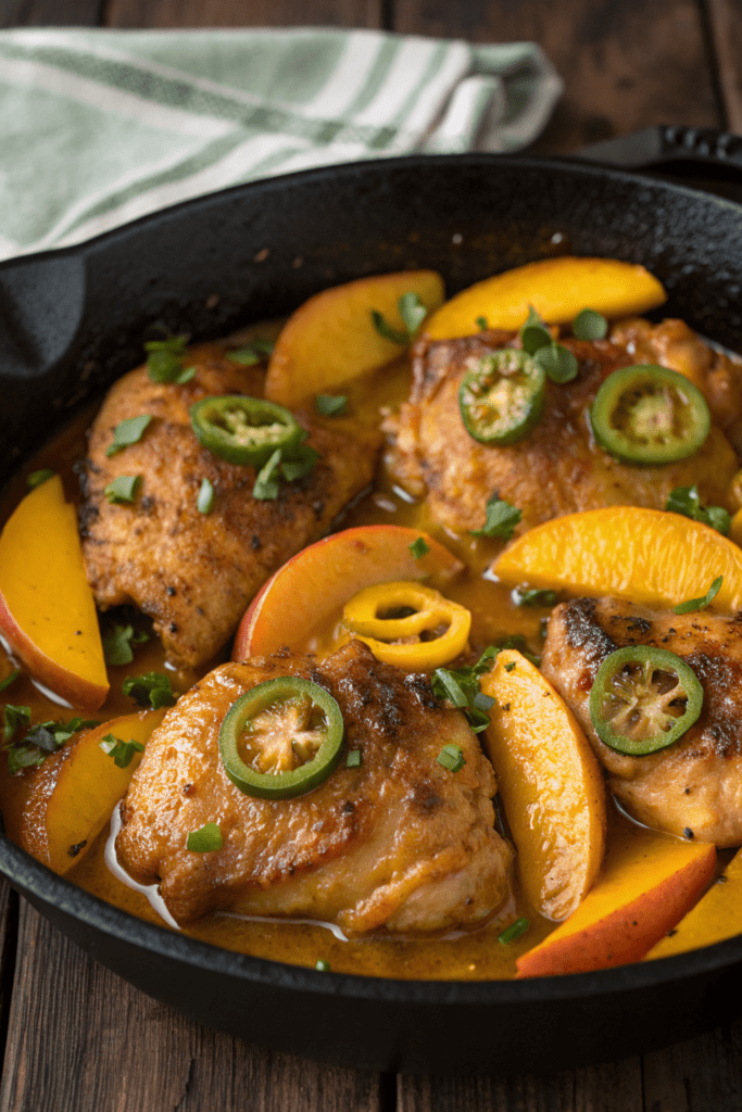 Jalapeno Peach Chicken Recipe