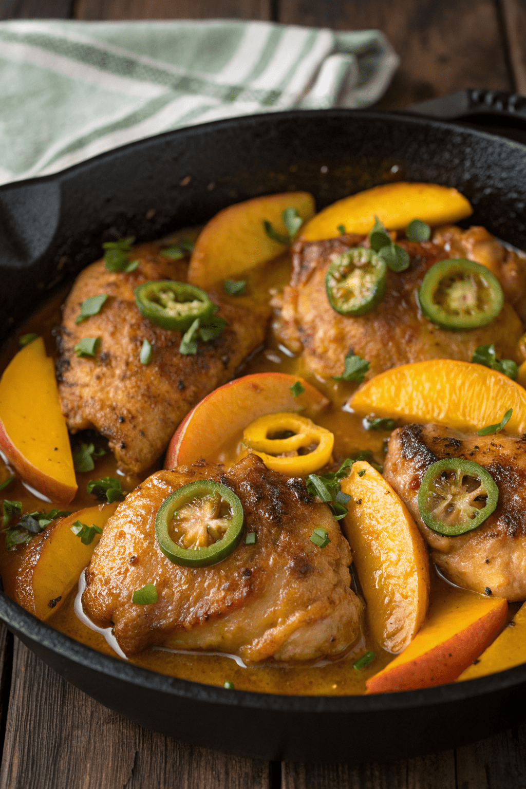 Jalapeno Peach Chicken Recipe