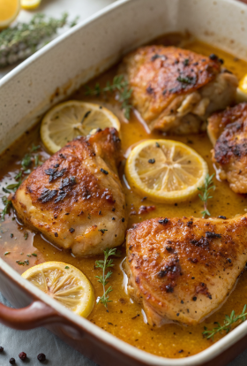 Lemon Pepper Chicken Thighs Recipe