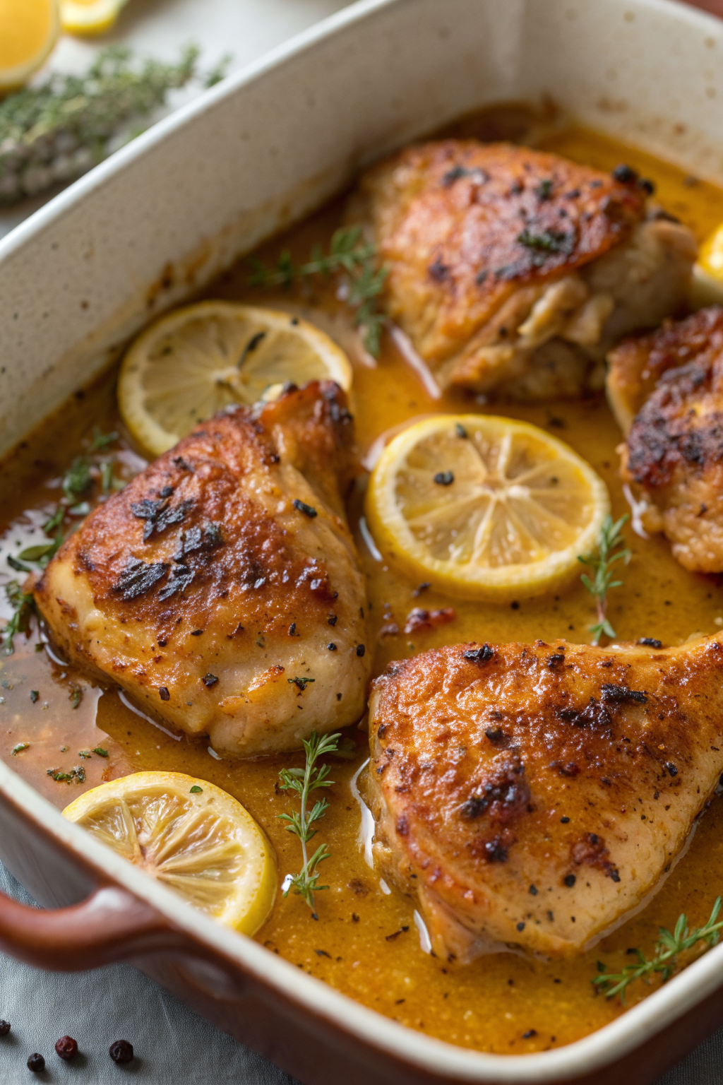 Lemon Pepper Chicken Thighs Recipe