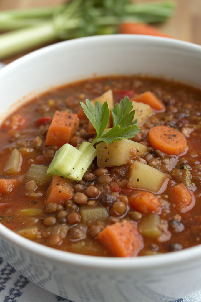 Mediterranean Lentil Soup Recipe