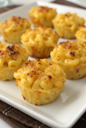 Mini Macaroni and Cheese Bites Recipe