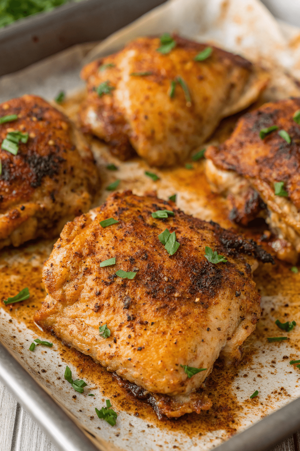 Oven Baked Chicken Thighs Recipe