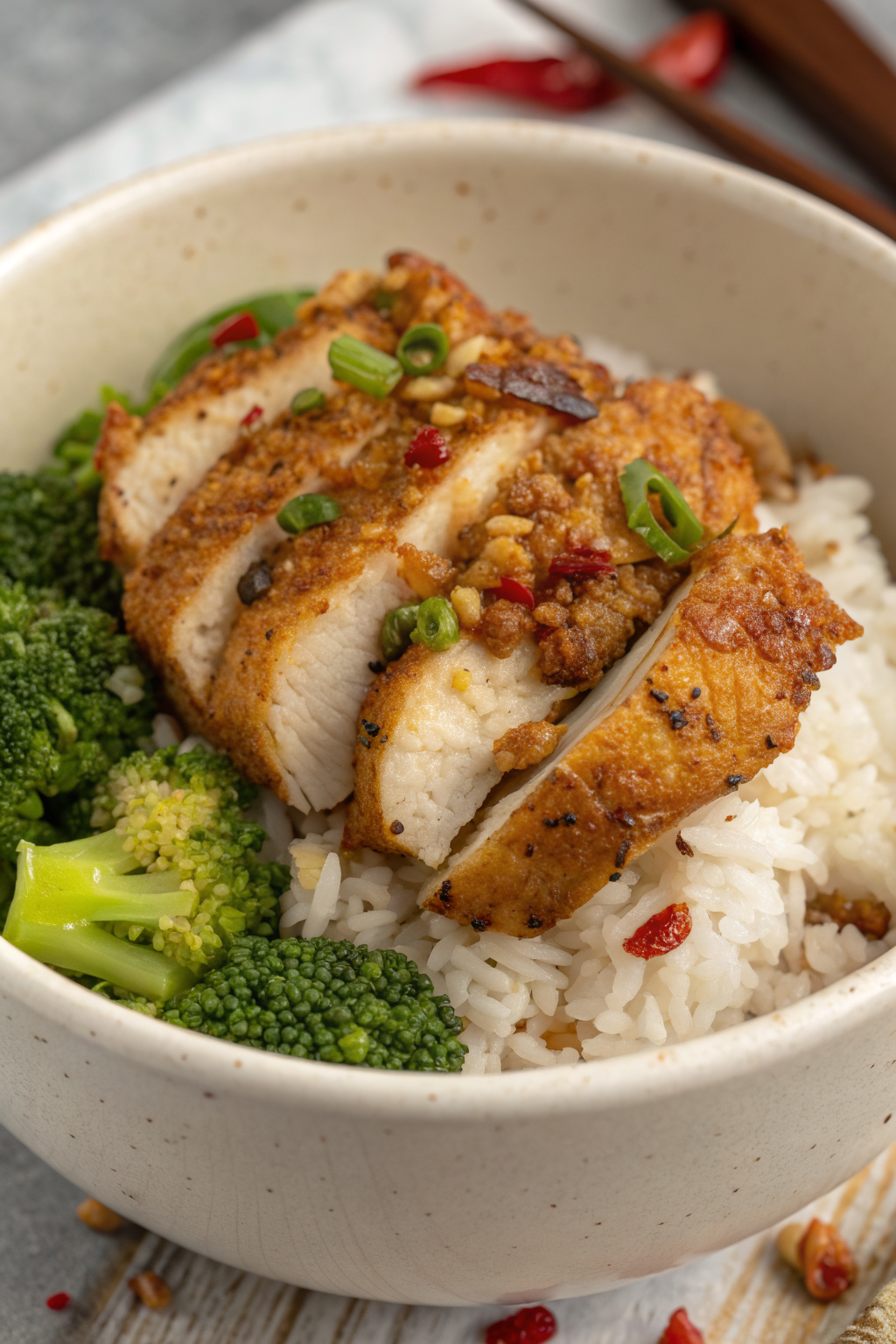 Pan Fried Korean Soy Garlic Chicken Thighs Recipe