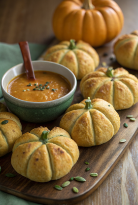 Pumpkin Pizza Bombs Recipe