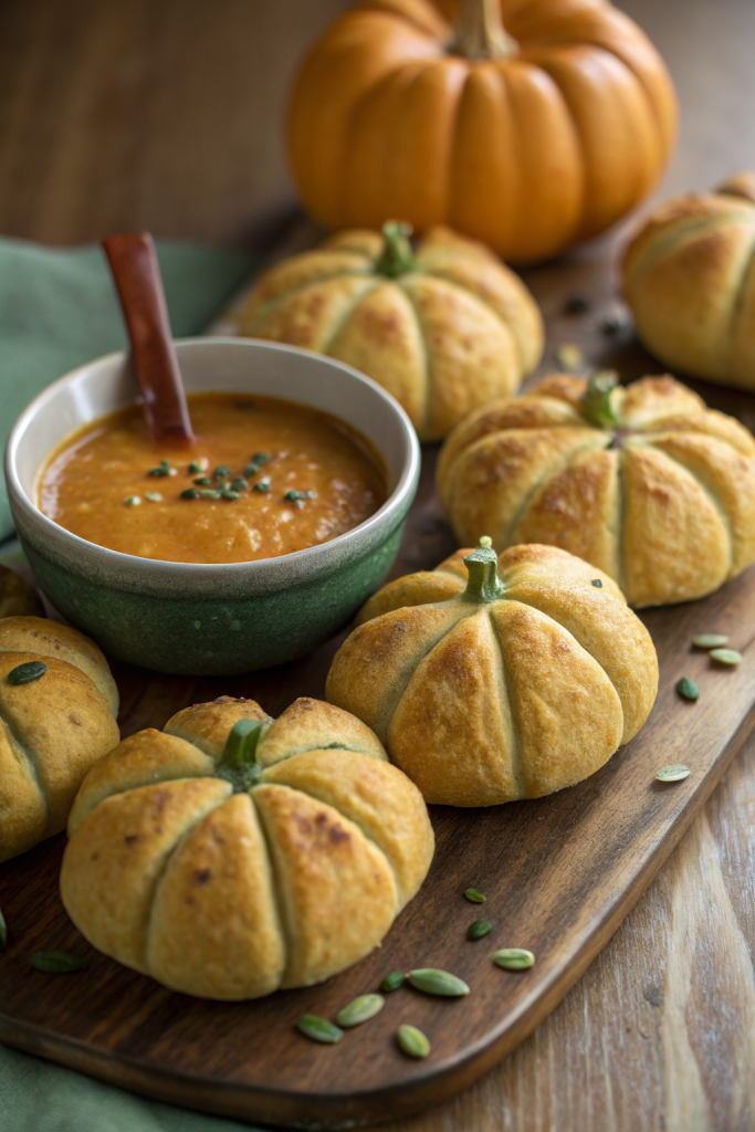 Pumpkin Pizza Bombs Recipe