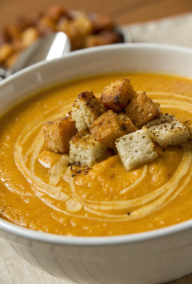 Roast Carrot Soup Recipe