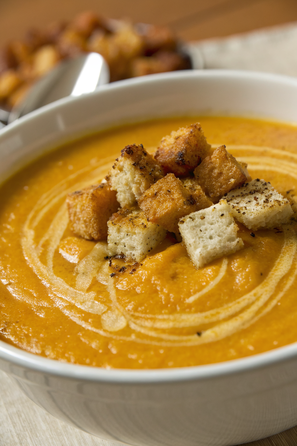 Roast Carrot Soup Recipe