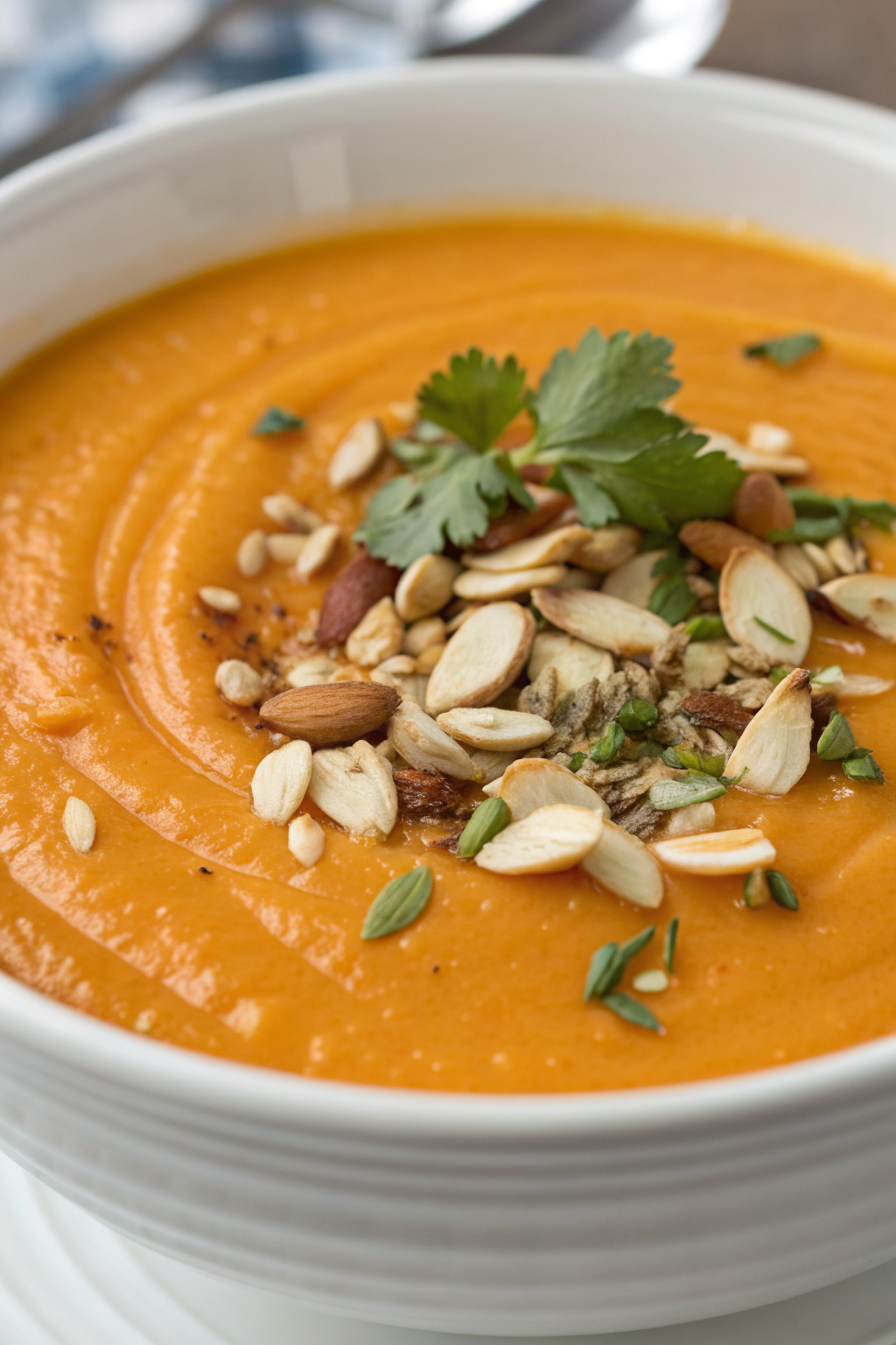 Roasted Sweet Potato Soup Recipe