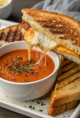 Roasted Tomato Basil Soup Recipe