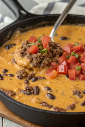 Savory Cowboy Queso Dip Recipe
