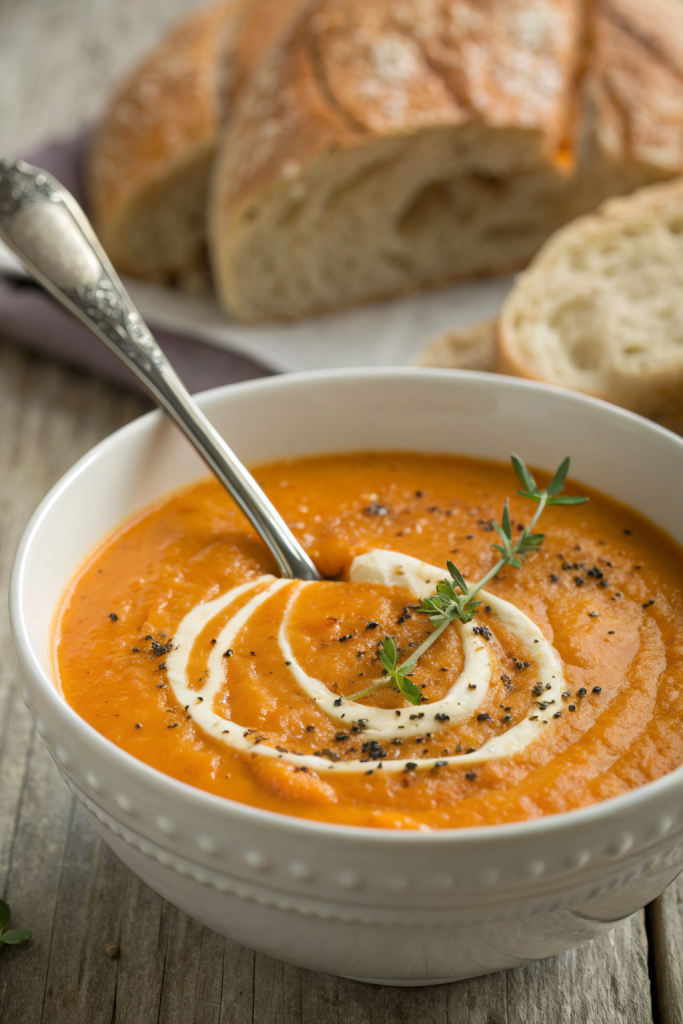 Savory Pumpkin Soup Recipe